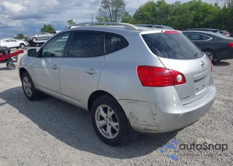 2008 Nissan Rogue Sl из США, поврежденный, VIN JN8AS58V78W131337